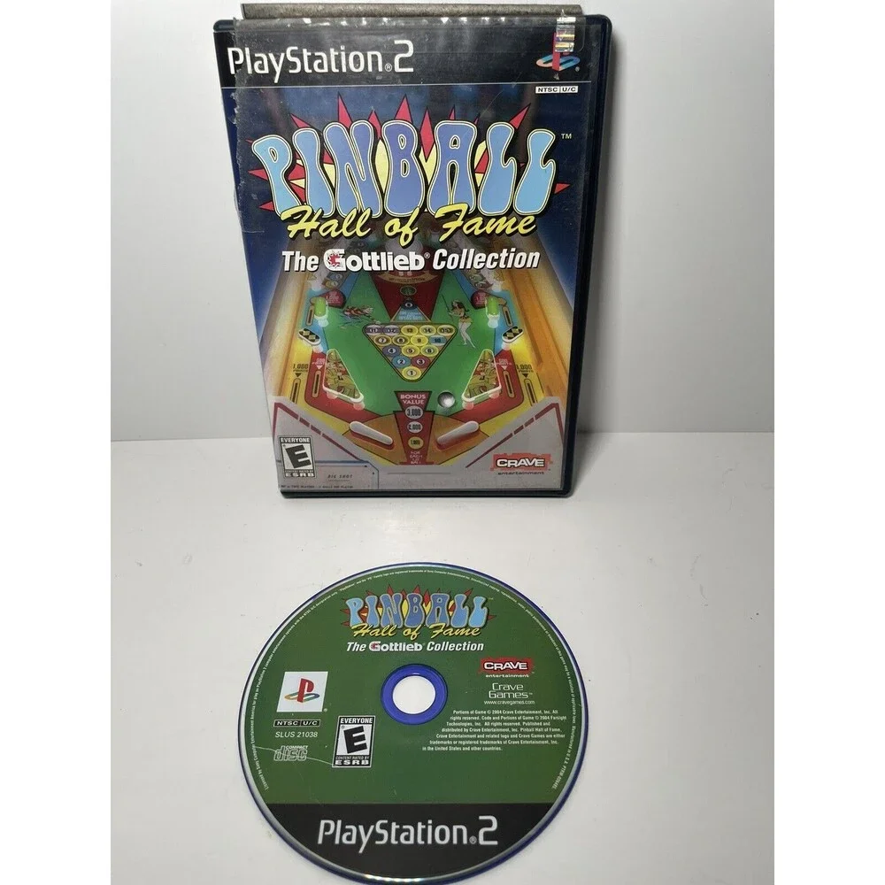 Pinball Hall of Fame The Gottlieb Collection (PlayStation 2, PS2)
